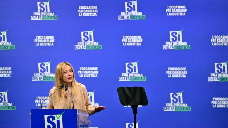 Meloni spinge il sì, ma ‘non vogliamo liberarci delle toghe’