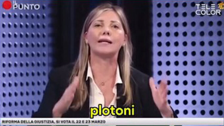 Bartolozzi, ‘votate Sì e ci togliamo di mezzo la magistratura’