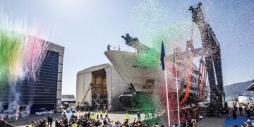 Baglietto vara il primo yacht da 60 metri, il più grande mai costruito dal cantiere